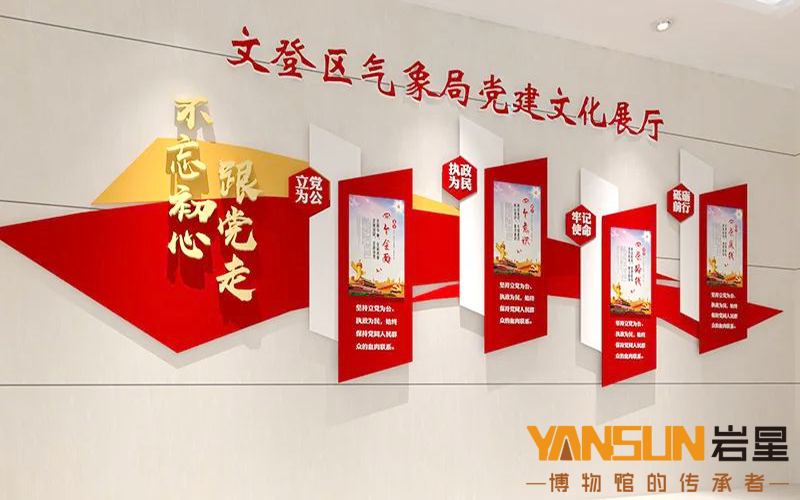 巖星建設|黨建展館設計中要注意的三大板塊是什么?插圖 巖星建設|黨建展館設計中要注意的三大板塊是什么?插圖