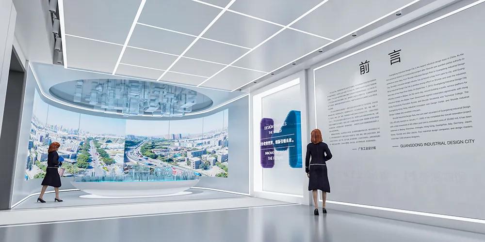 巖星建設-企業展廳展館設計精華插圖