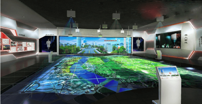 ?展廳設計中的電子投影沙盤是什么？插圖(2)