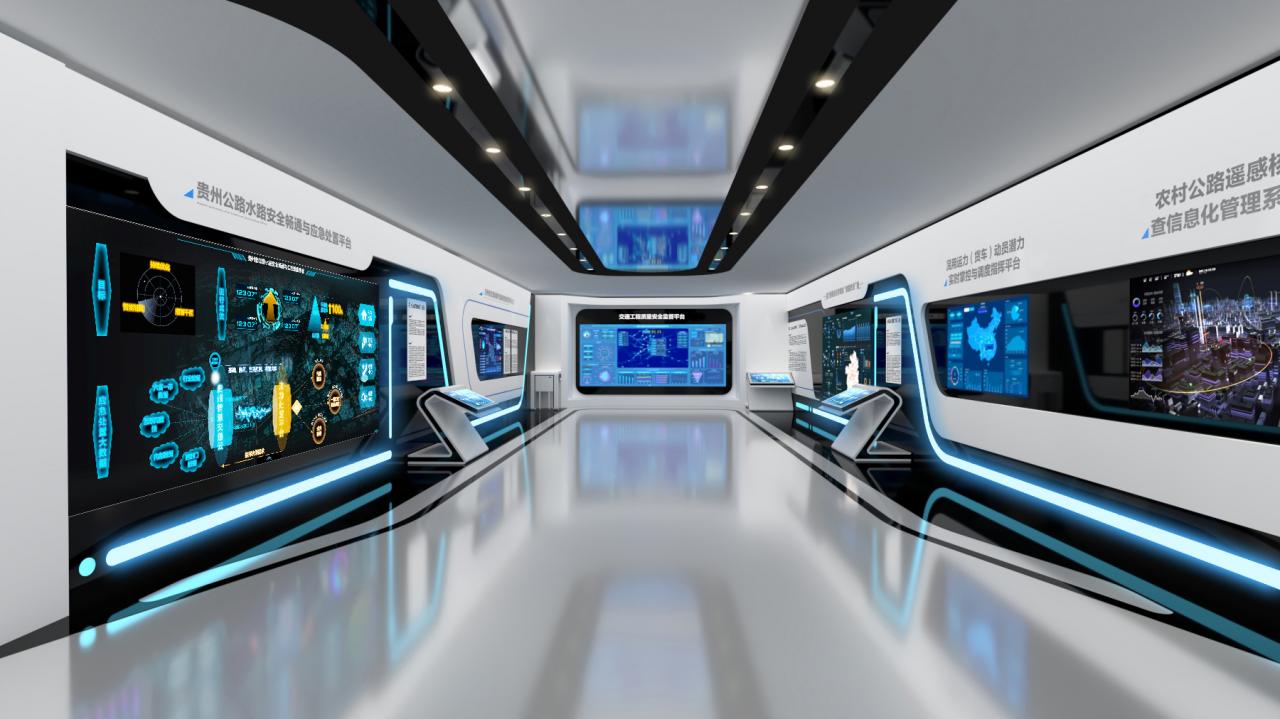 深圳巖星建設-?多媒體展廳設計優勢插圖