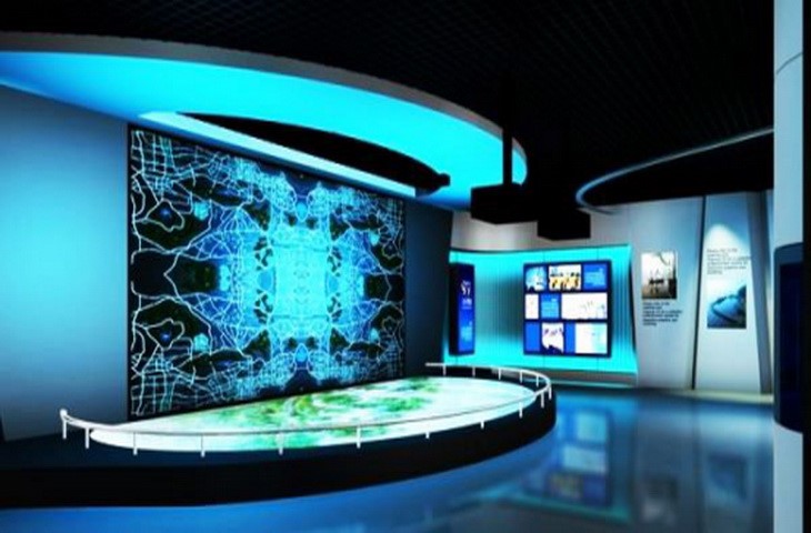 博物館展廳設計中數(shù)字沙盤的實際應用插圖