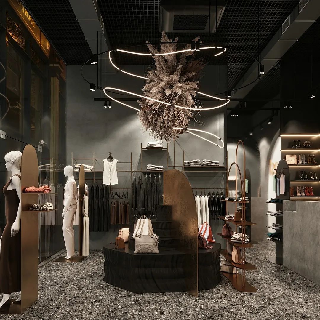 服裝展廳設(shè)計的核心要素是什么?插圖 圖片